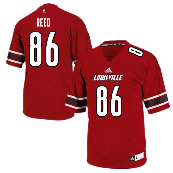 Women #86 Corey Reed Louisville Cardinals College Football Jerseys Sale-White